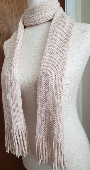 New York & Company shimmery pink scarf - Picture 2 of 4